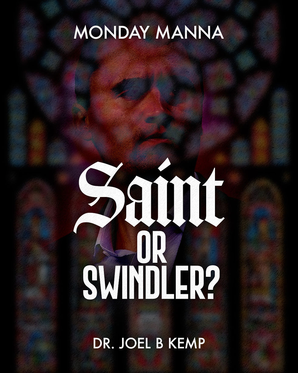 Saint Or Swindler?