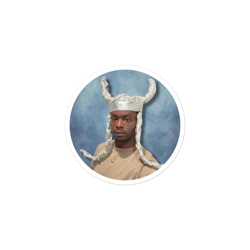 Tinfoil Viking – Can’t Be Foiled Sticker