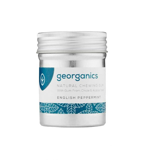 Georganics chicles naturales menta 30 uds