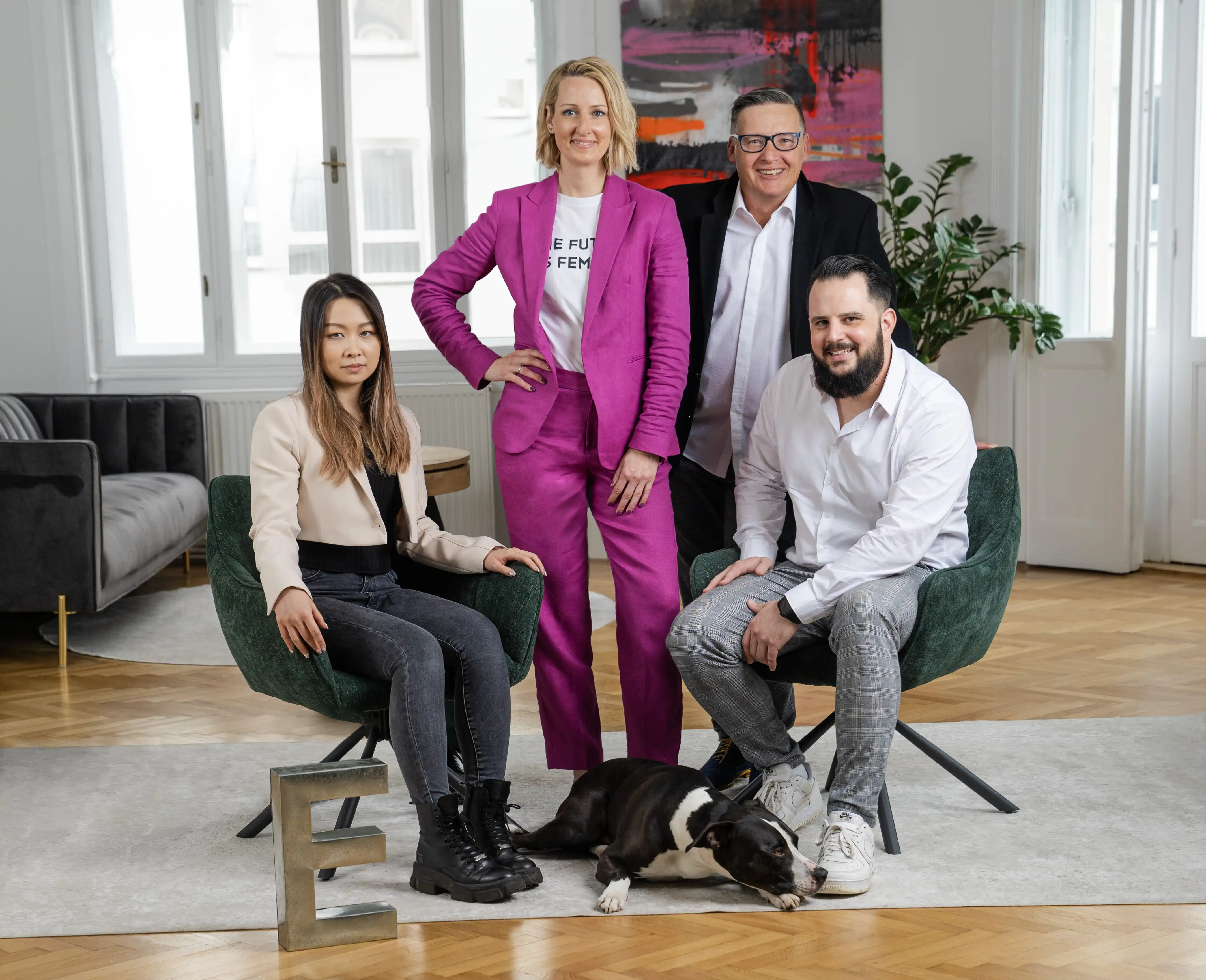 Team der Branding Agentur ERFINDERISCH in Wien