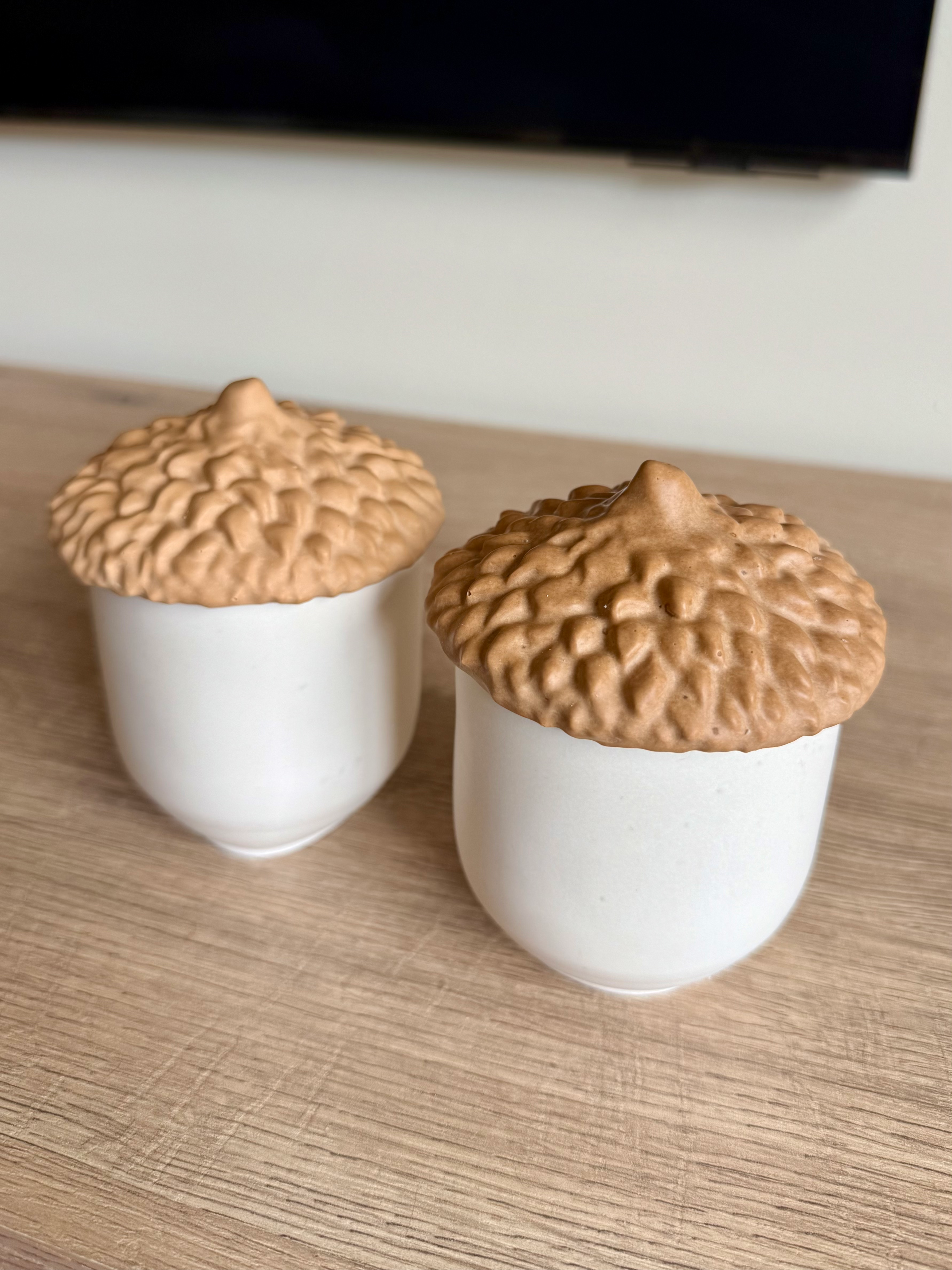 Autumn Acorn Candle