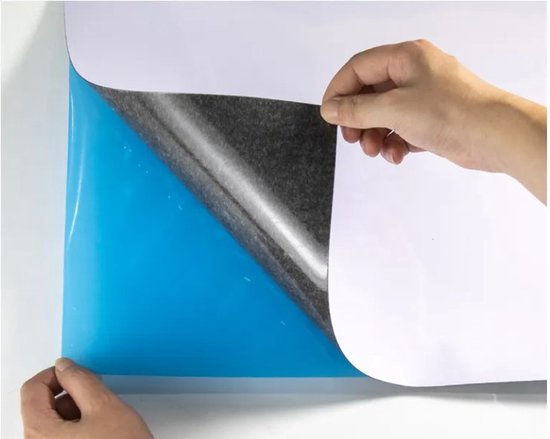 Thumbnail: Magnetische Muursticker - Krijtbord - B80xH100 cm - 5 kleuropties