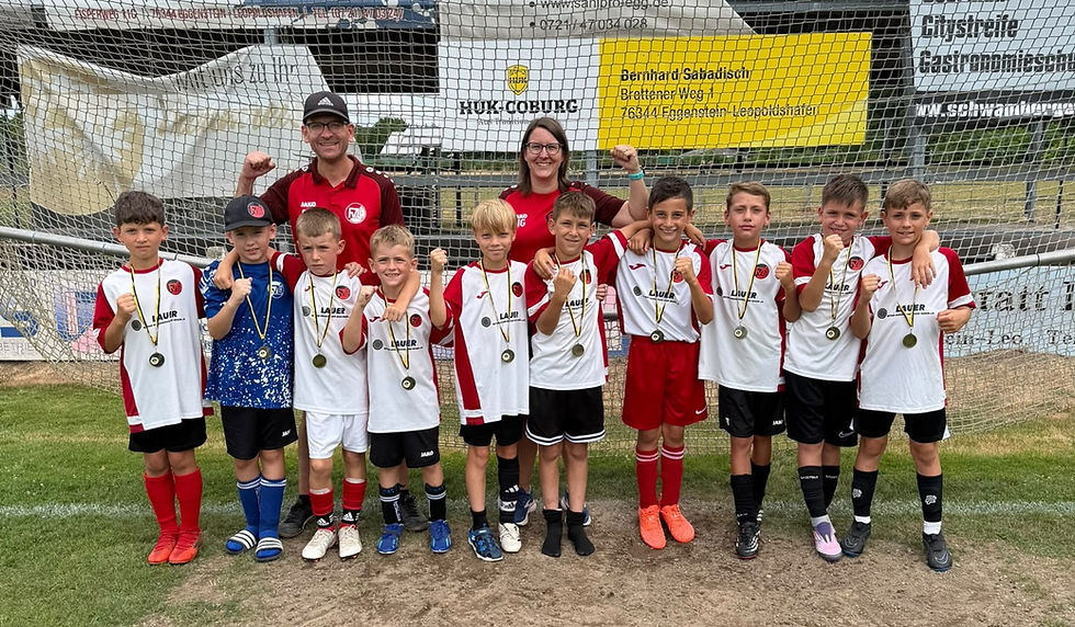 Starker 4. Platz unserer E1-Jugend beim Krabben Cup in Eggenstein