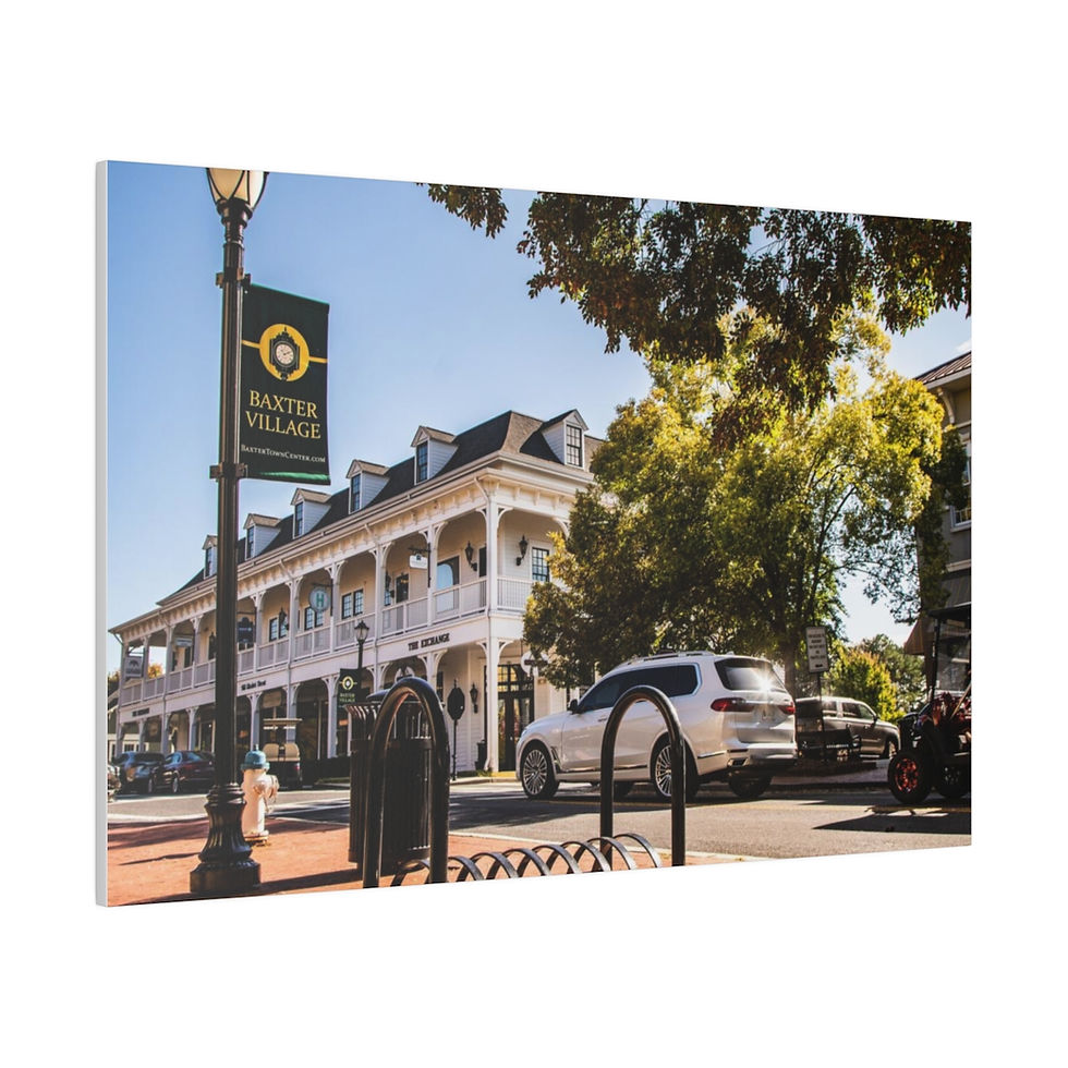 Thumbnail: BAXTER VILL. "MARKET STREET" SC (PRICES VARY WITH THE SIZE OF THE PRINT ORDERED)