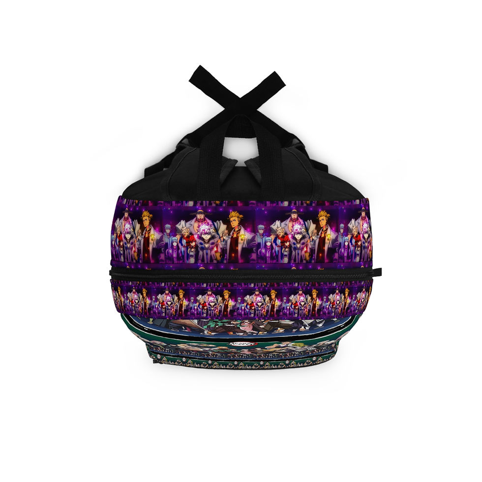 Thumbnail: Anime Crew Character Backpack — Colorful School & Travel Bag