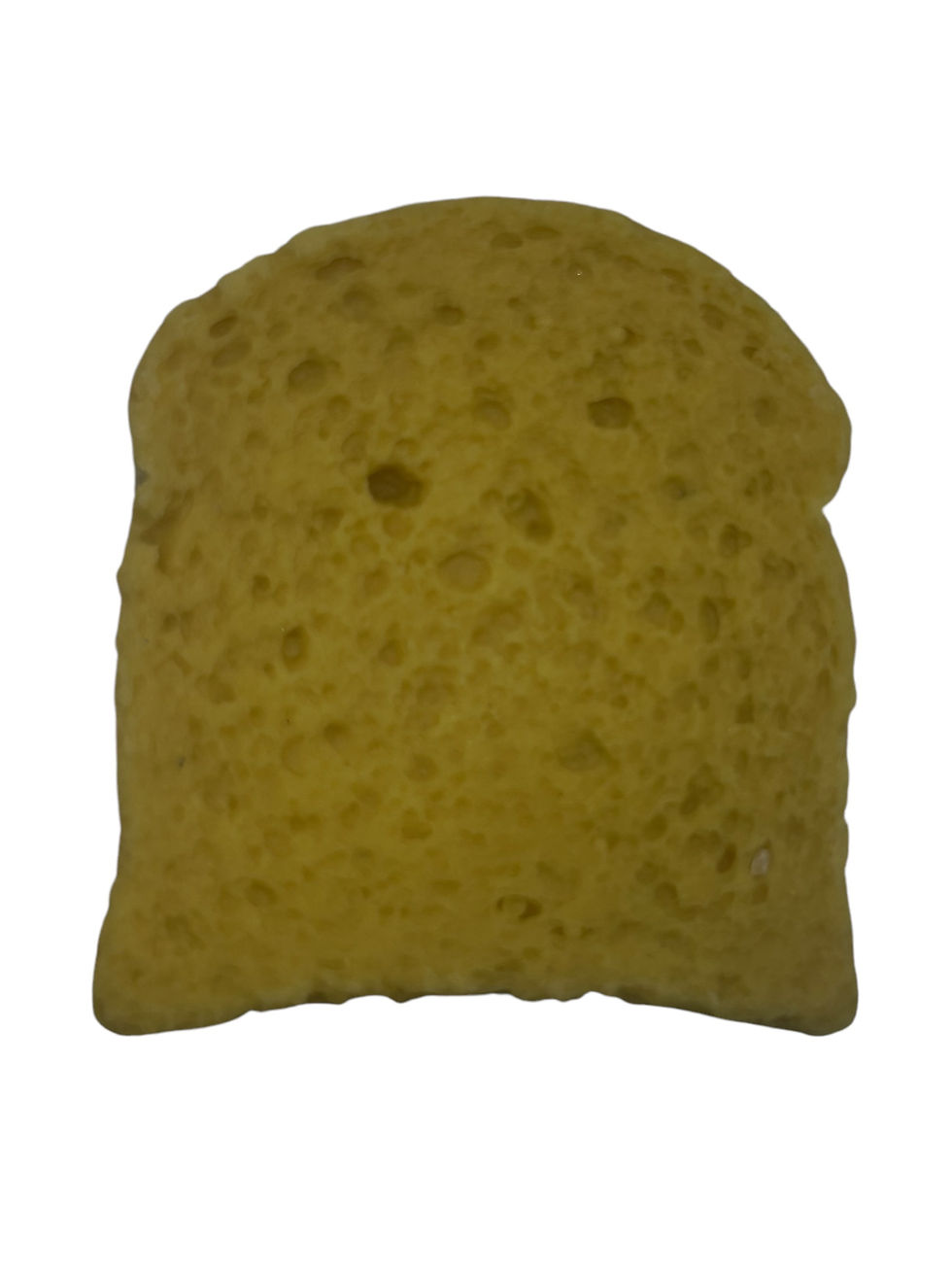 Yellow cellulose sponge for cleaning