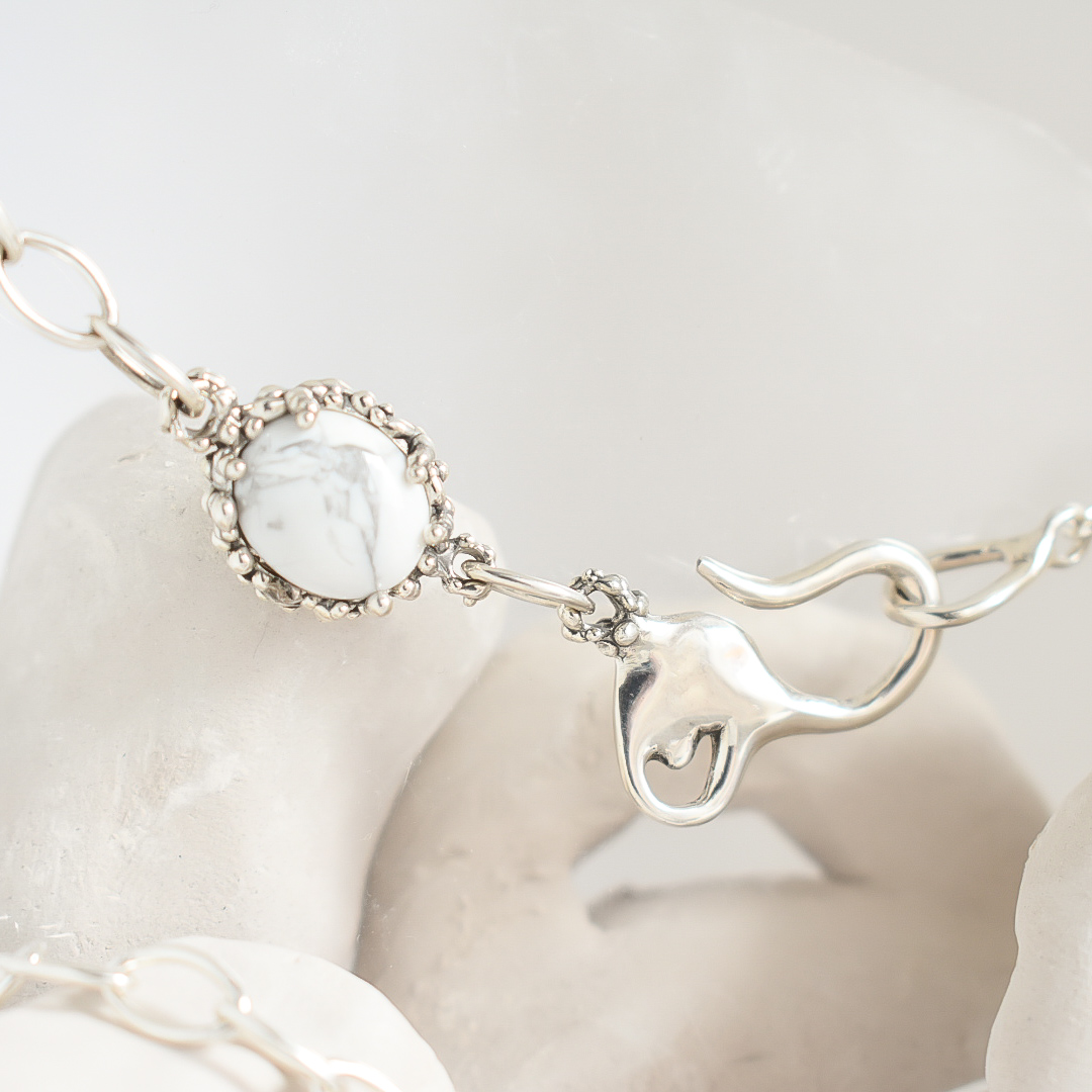 LNK Pendant - Howlite