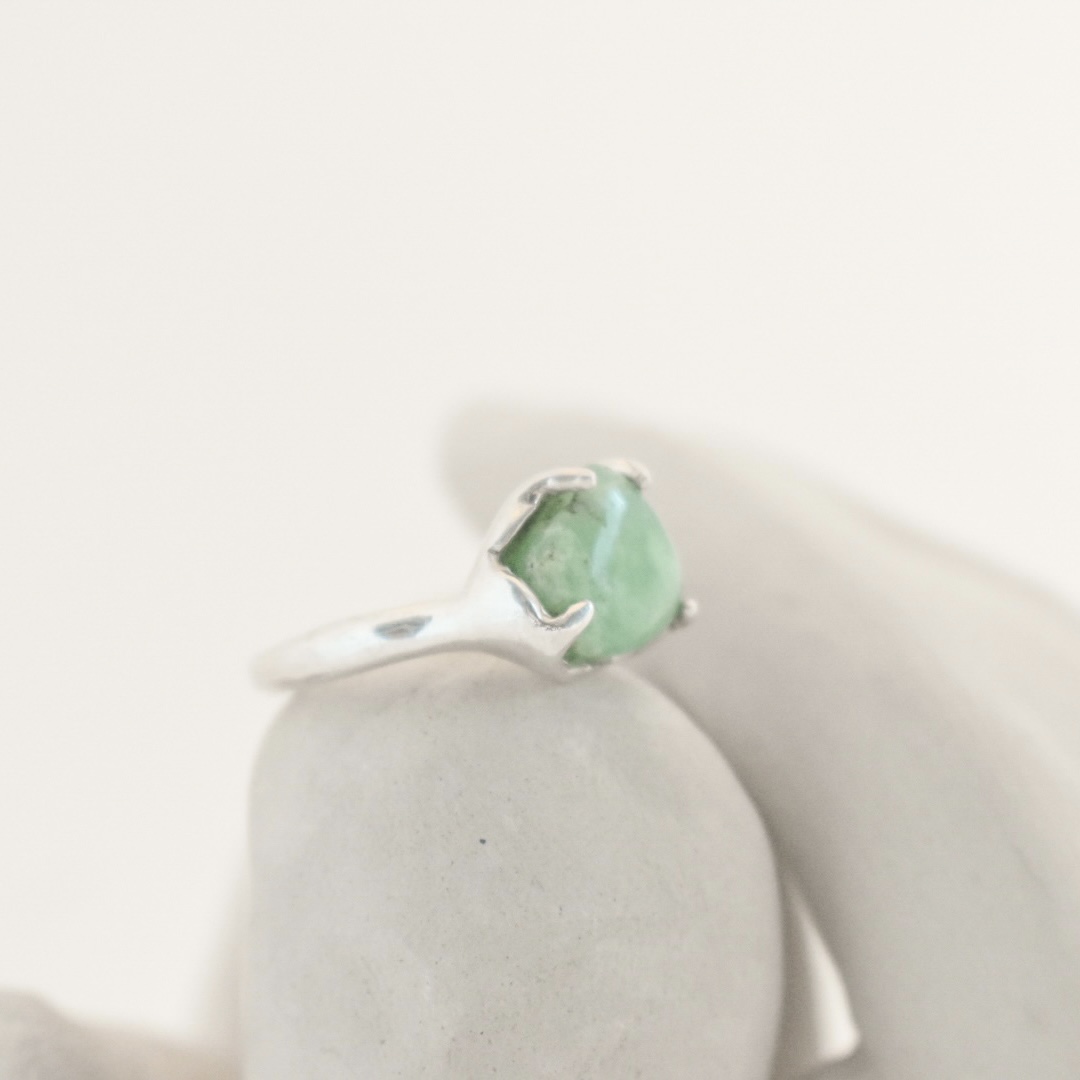 ARTIFACT XXIV- Chrysoprase Ring