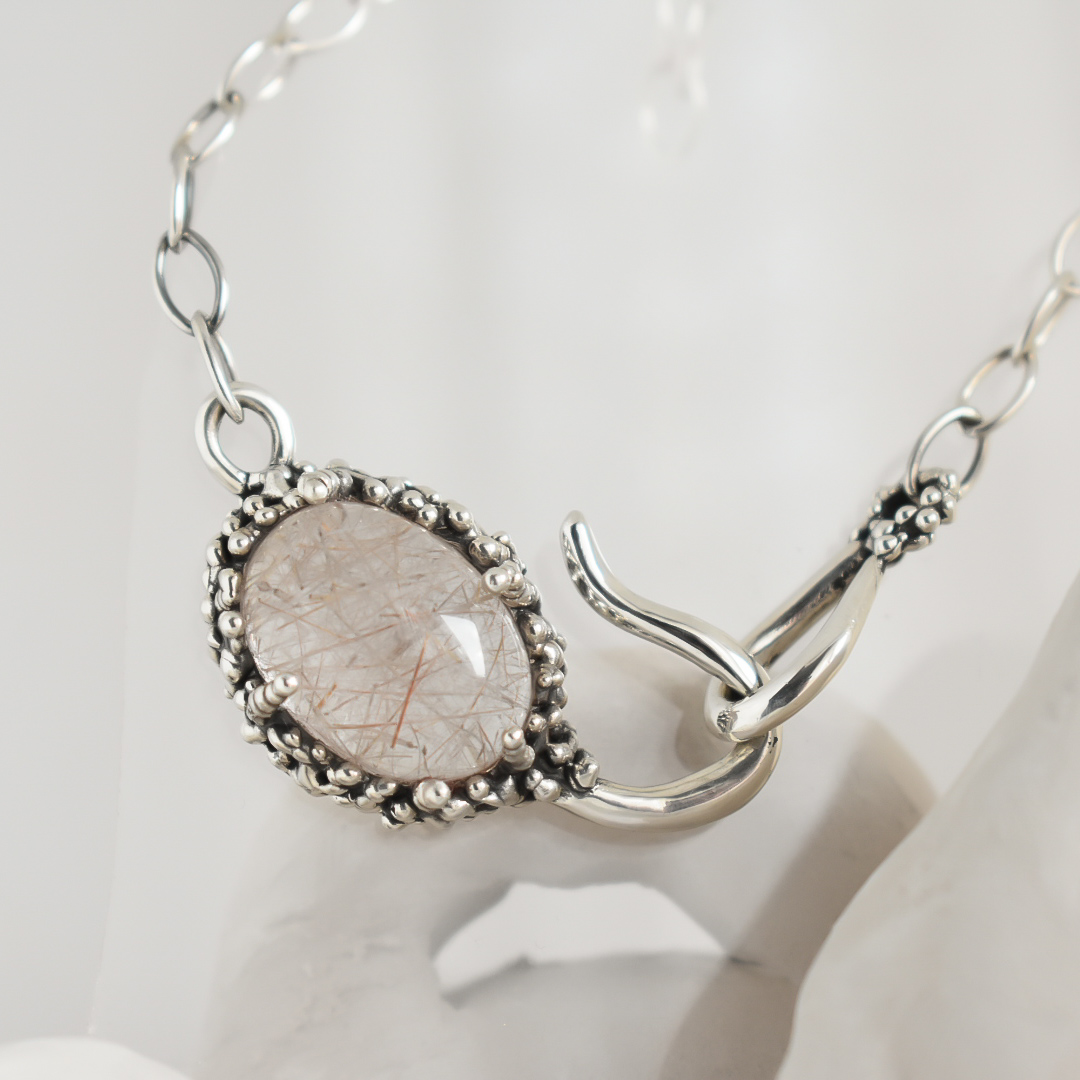 LNK pendant - Rutile Quartz