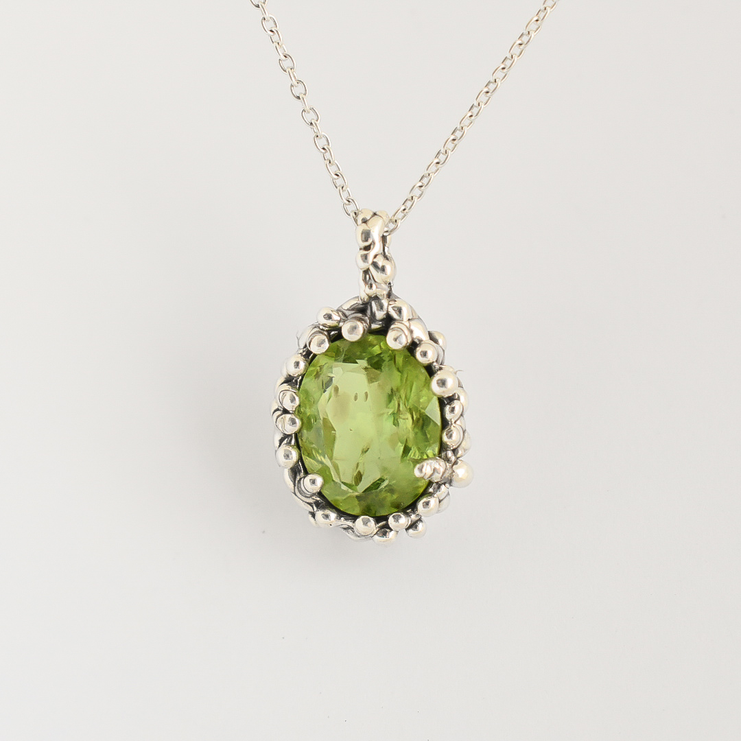 BARNACLE - Peridot Pendant