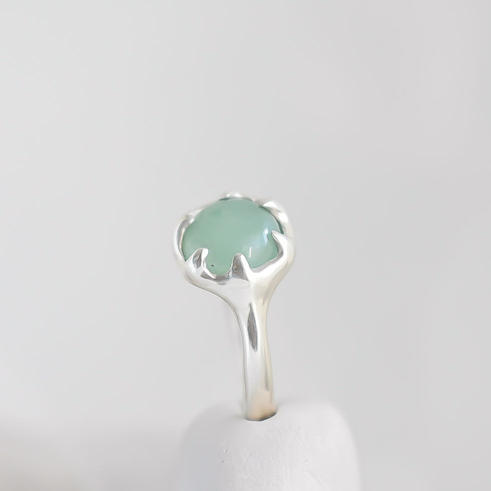 CLAW Ring - Aventurine  - Size 7.5