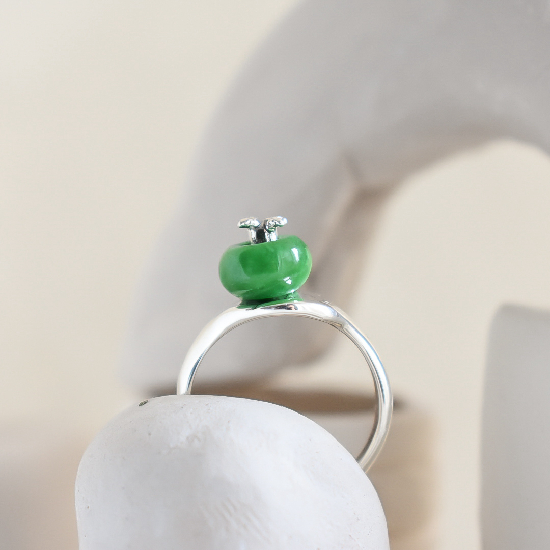 TOOB ring - Jade - Size 6