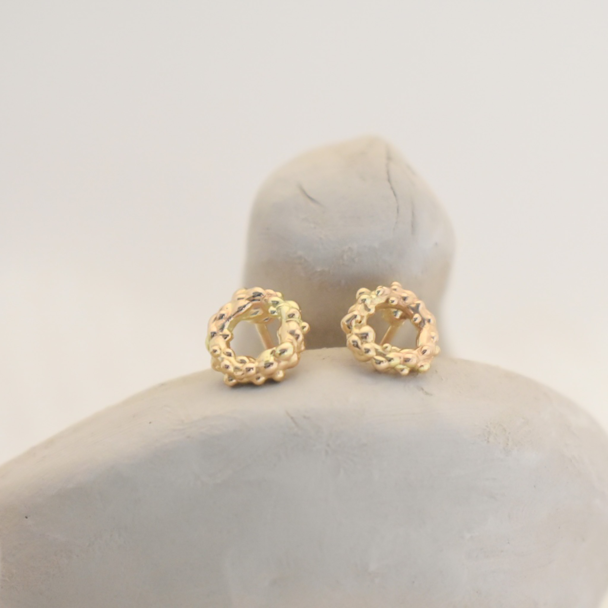 ARTIFACT XXI - 14K gold studs