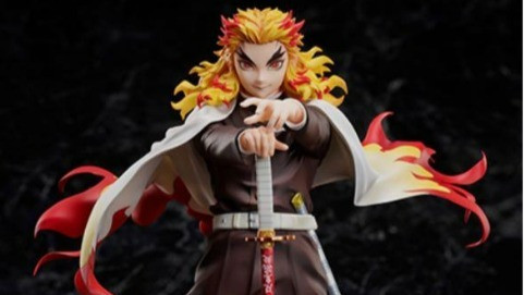 【新品未開封】鬼滅の刃 煉獄杏寿郎 1/8フィギュア 新品未開封】鬼滅の刃 煉獄杏寿郎 1/8スケールフィギュア 限定