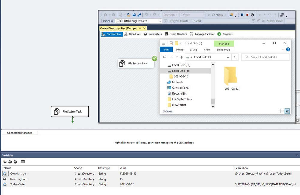 File System Task in SSIS
