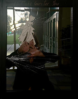 to make room for you lobby display