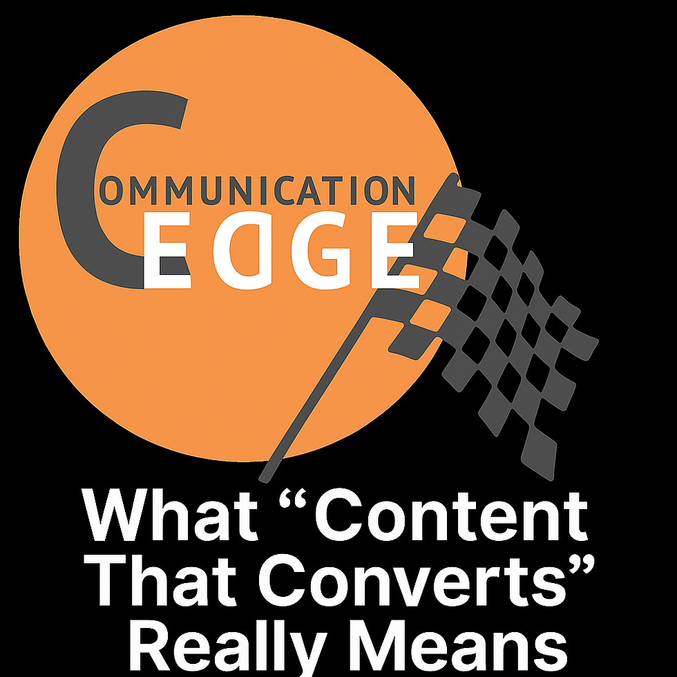 what content that converts really means