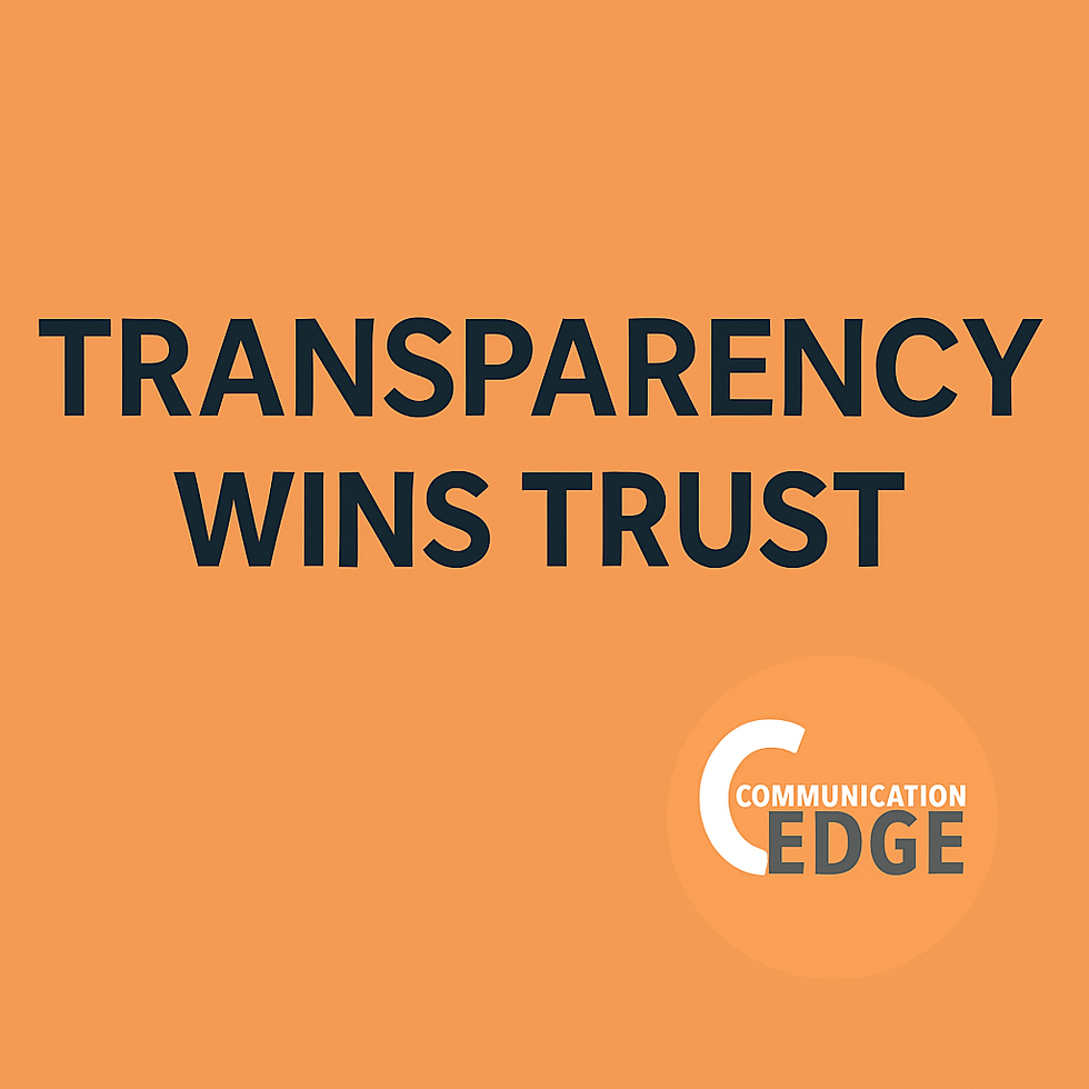 marketing result transparency and trust