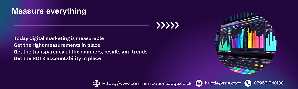 Do not fly blind alone - get the right metrics in place