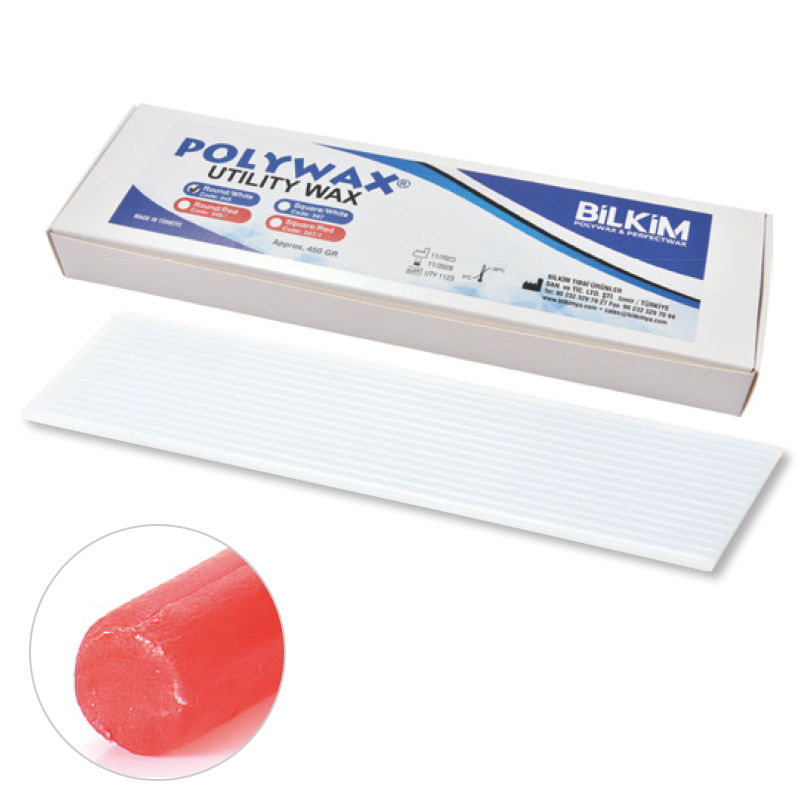 ユーティリティワックスBK ラウンド 乳白色