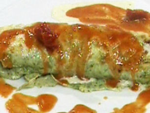 GREEN CHEESE CANNELLONI