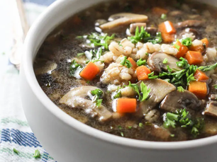 BARLEY AND MUSHROOM SOUP INSTAPOT