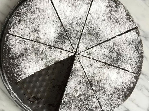 TORTA DE CHOCOLATE SIN HARINA / FLOURLESS CHOCOLATE CAKE 1