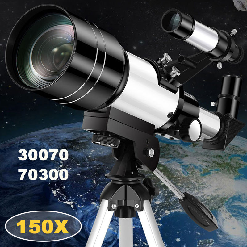 Professional Astronomical Telescope F30070 Monocular 150 Times Zoom HD