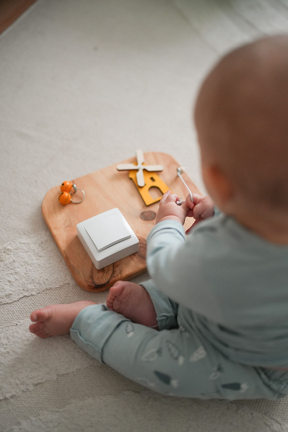 Miniatura: Painel Sensorial Montessori Personalizado