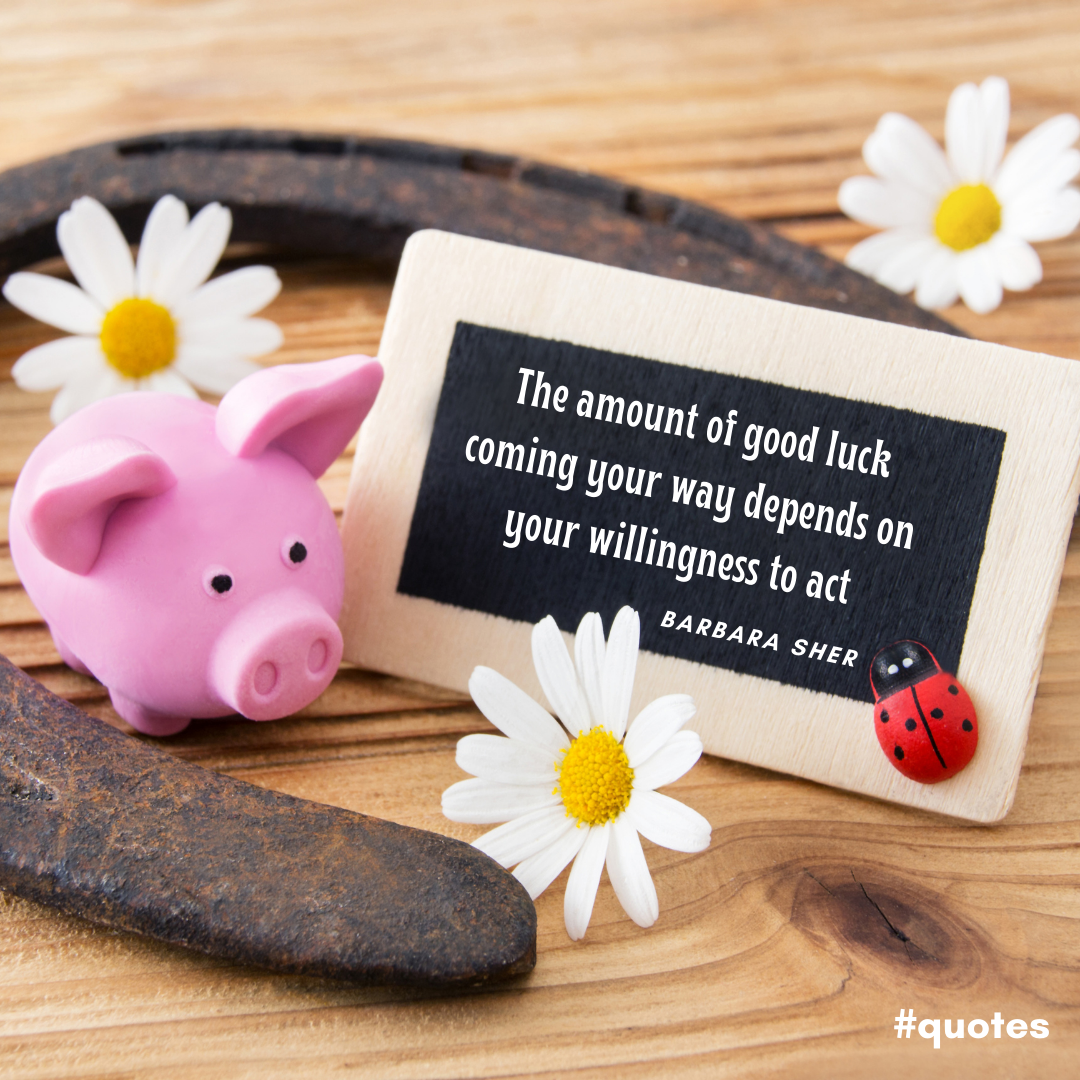 Good Luck Comes To Those Who Act content media