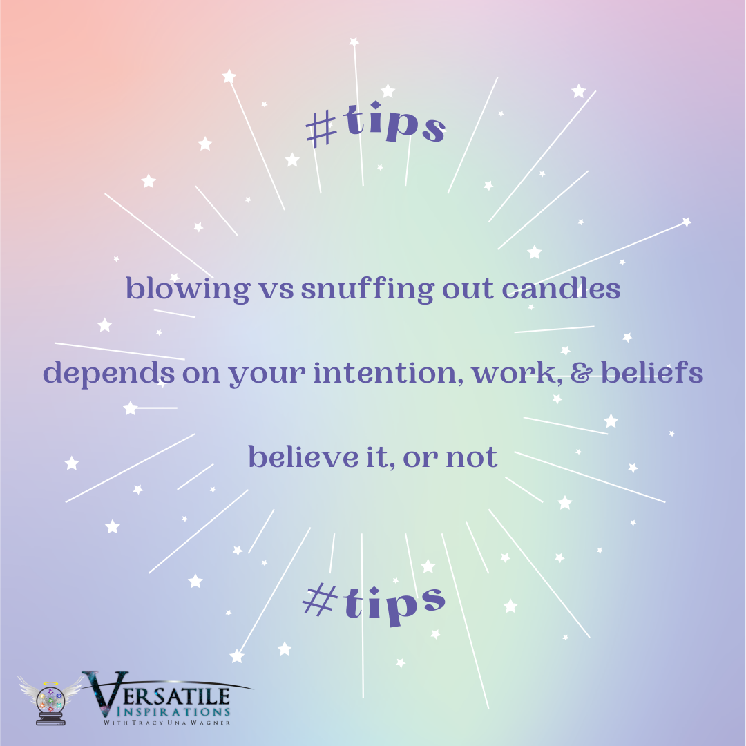 Blowing vs Snuffing content media