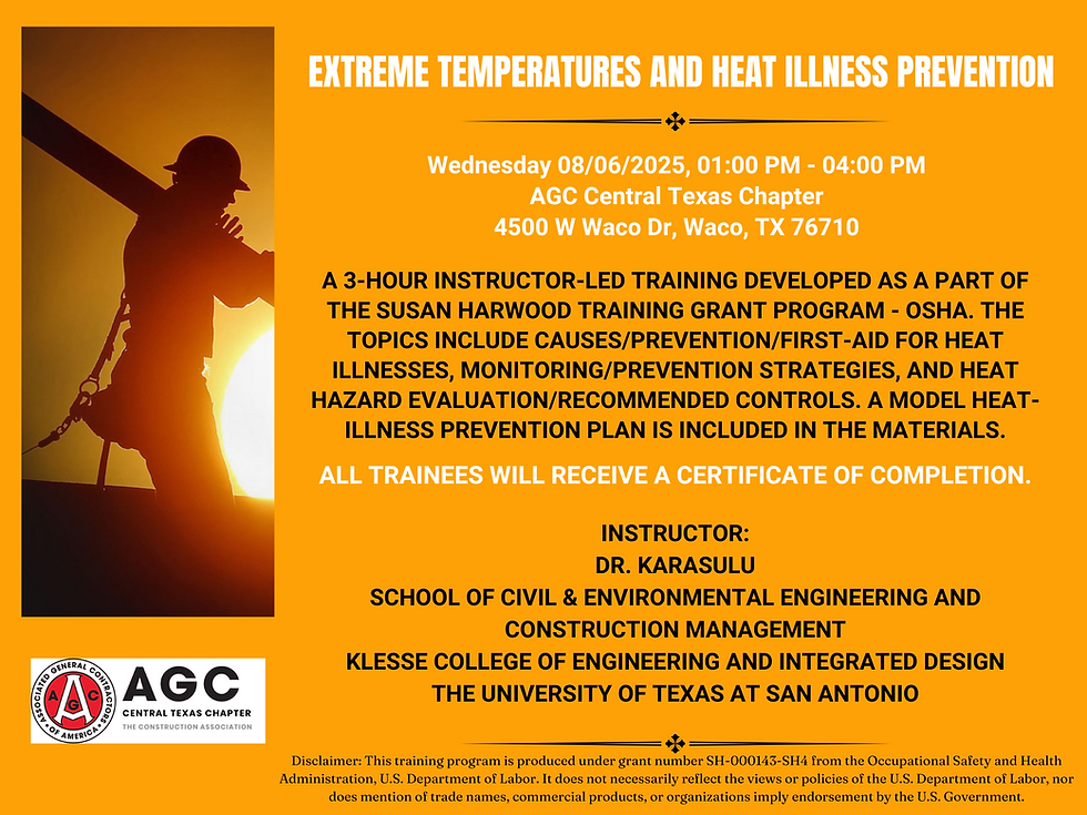 Extreme Temperatures & Heat Illness Prevention