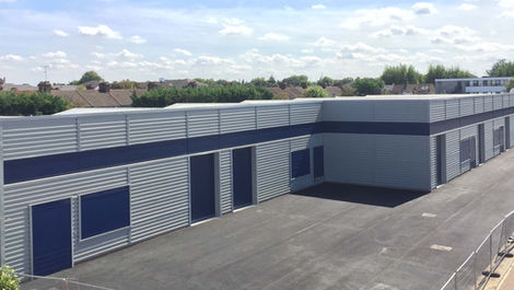 Boundary Business Court, Mitcham. Zelltec Construction.