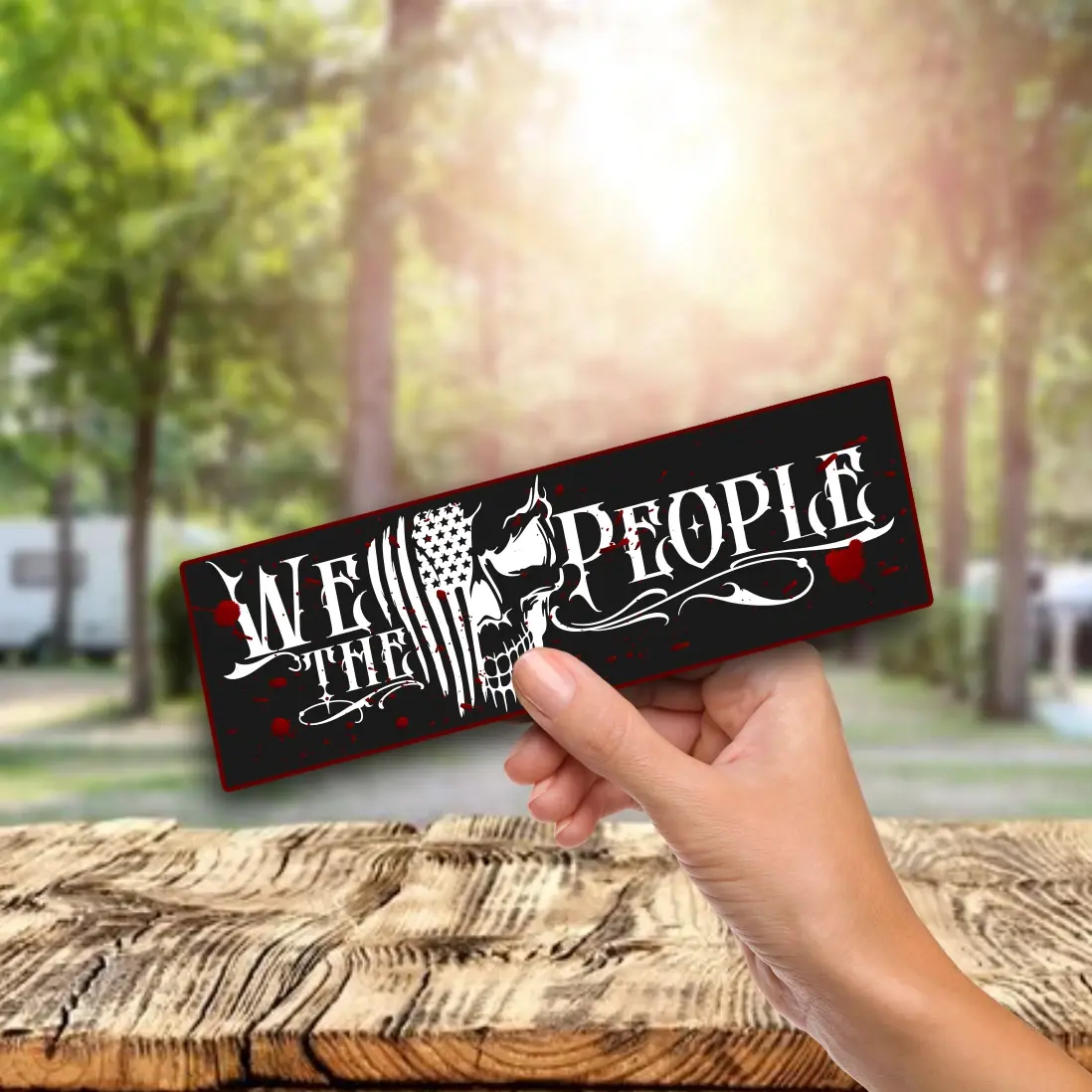 We The People Bumper Sticker - R-35