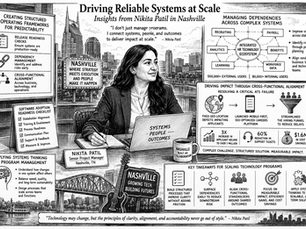 Driving Reliable Systems at Scale: Insights from Nikita Patil in Nashville