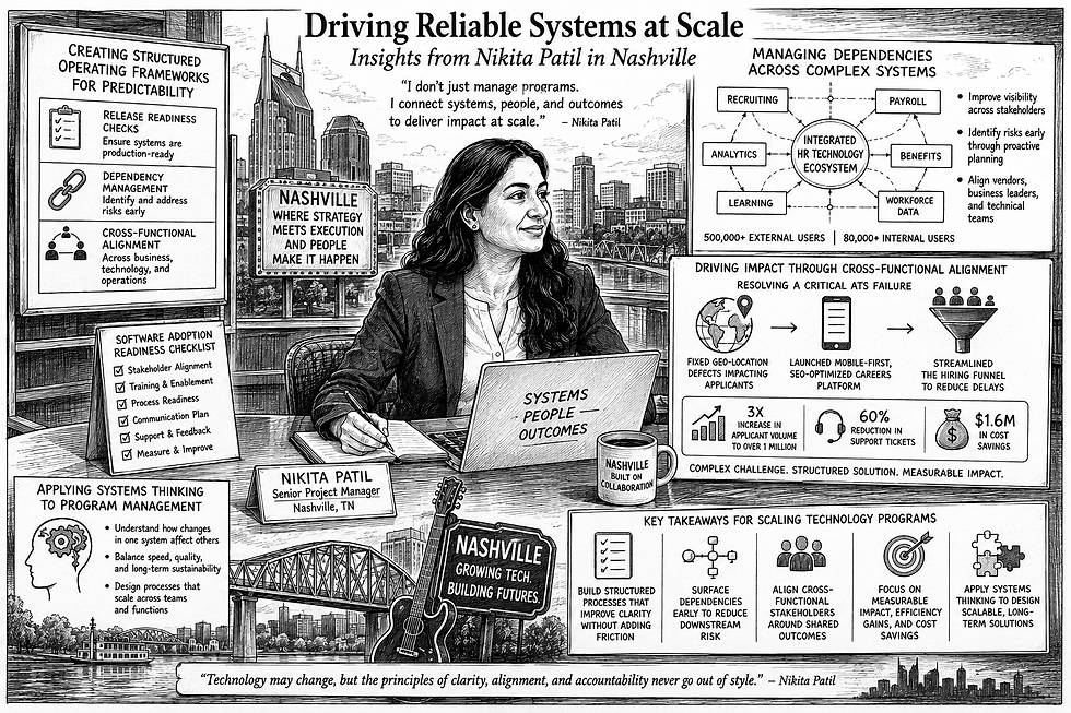 Driving Reliable Systems at Scale: Insights from Nikita Patil in Nashville