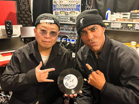 Jungle Brothers アフリカ・ベイビー・バムさんのダイレクトダブカッティングをしました