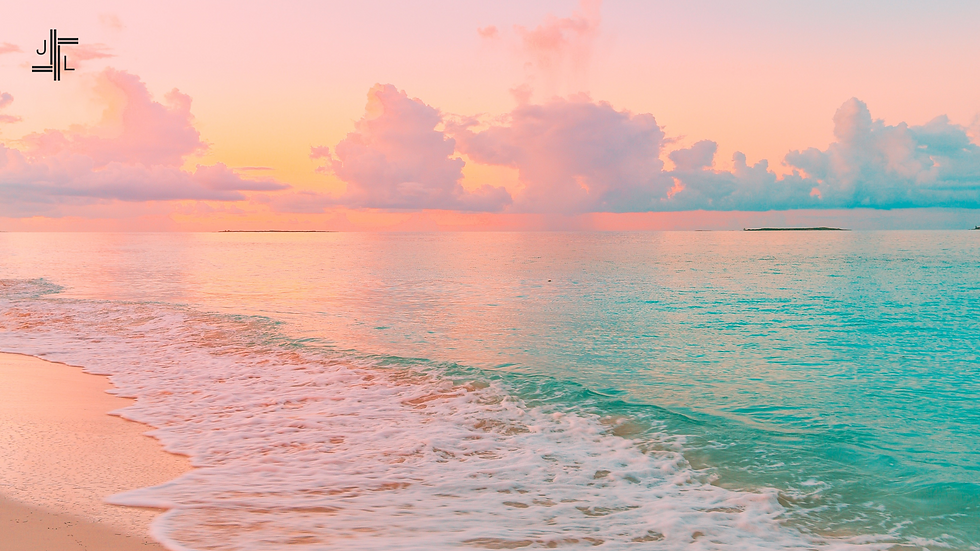 Atardecer en la playa