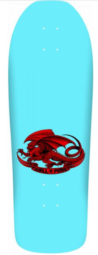 Powell Peralta Claus Grabke Skateboard Deck Aqua - Shape 287