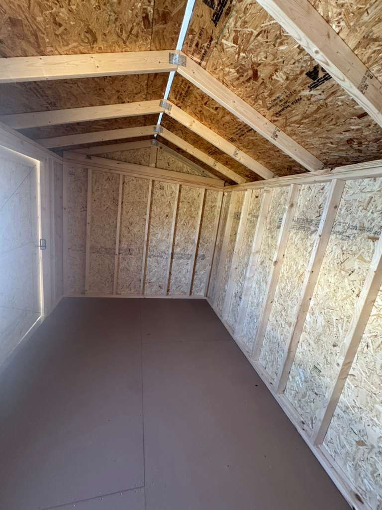 Thumbnail: 8x12 Old Town Gray Painted Utility