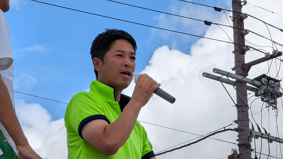 藤田文武衆議院議員から熱いエールをいただきました!ありがとうございます!