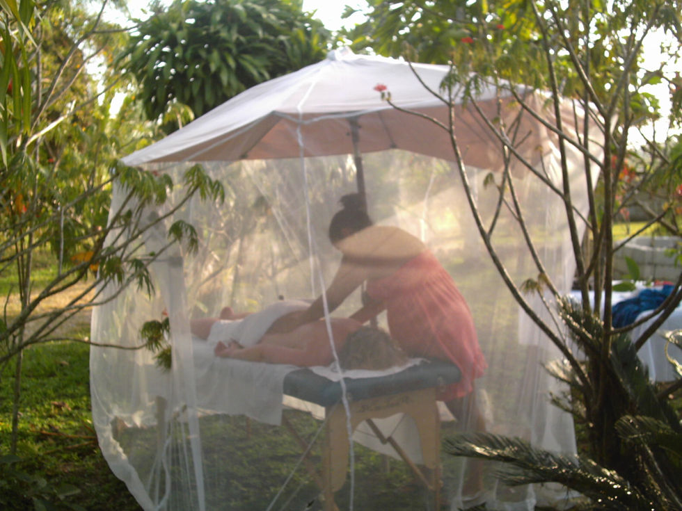 Super Palm Resort enjoy our breeze garden massage.JPG