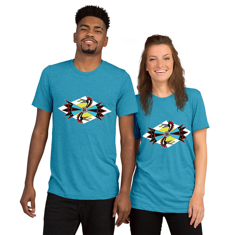 Thumbnail: Double Headed Woodpecker Short Sleeve T-Shirt