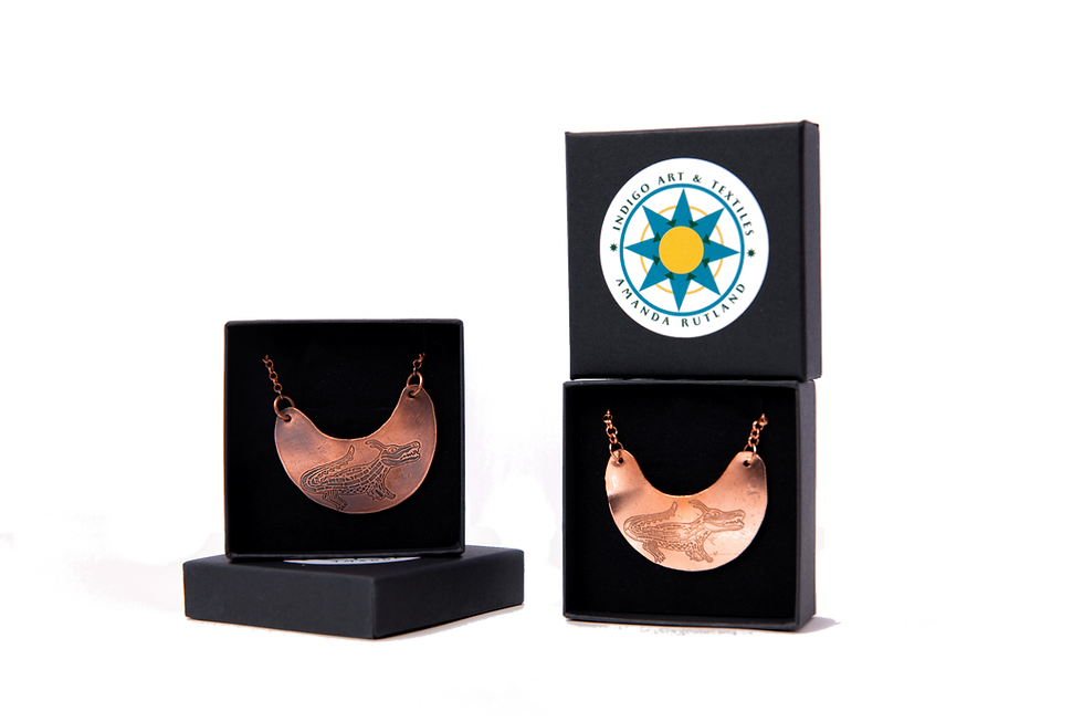 Thumbnail: Horned Alligator Mini Gorget