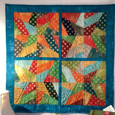 Quilt Grungy Stars