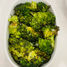 Roasted Broccoli with Lemon Zest and Parmigiano Cheese 