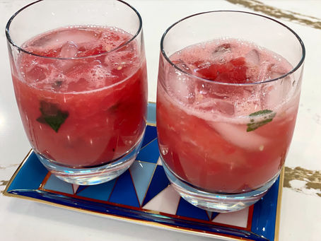 Spicy Watermelon Margaritas