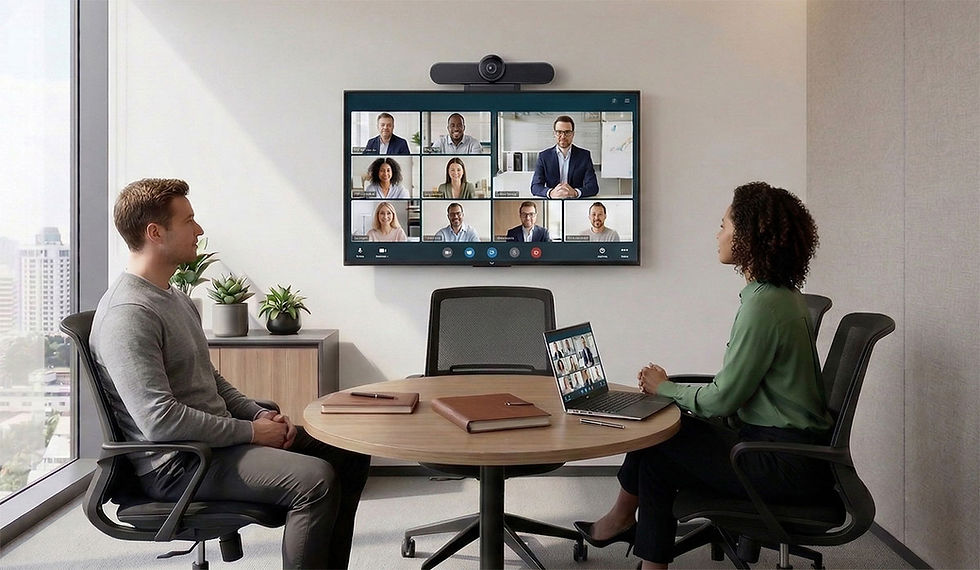 Huddle Room e BYOM Wireless: come HELGI Bar One trasforma le piccole sale riunioni in hub di collaborazione ibrida