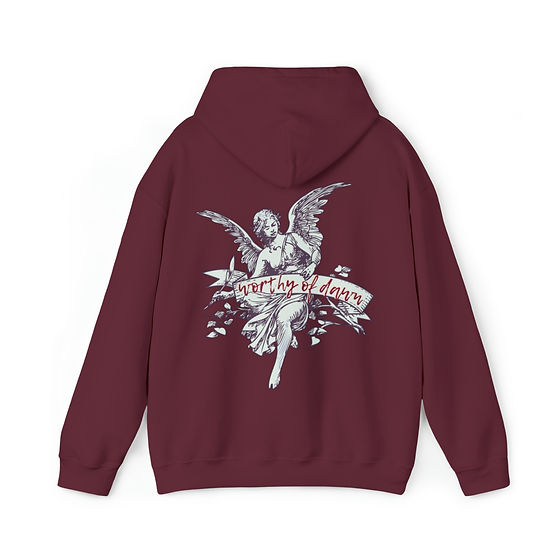 Unisex W.O.D. Psalms 53 Angel Sweatshirt | worthy of dawn