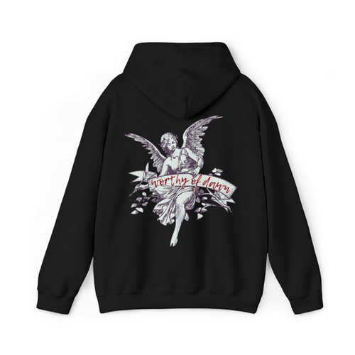 Unisex W.O.D. Psalms 53 Angel Sweatshirt | worthy of dawn